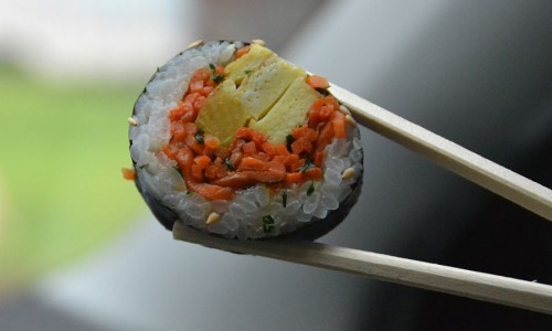 옛날김밥 이미지