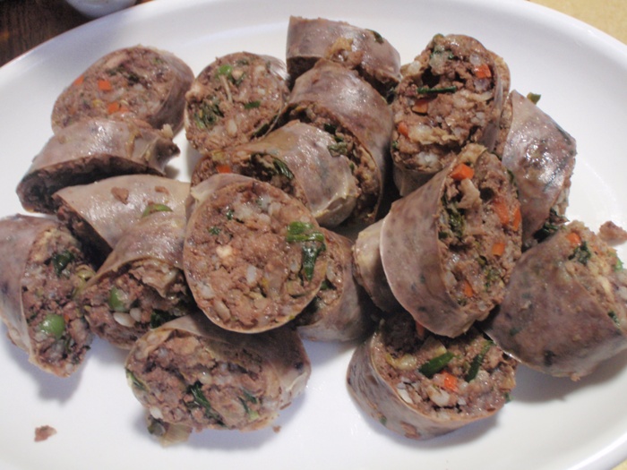 아바이순대 이미지