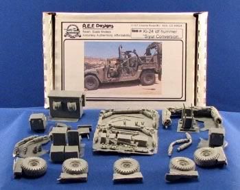 1:35 Scale Resin Die-casting Of Hummer Armored Vehicle Parts Modification  Does Not Include Tank Unpainted Model 35843