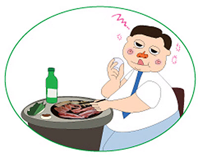 소주와삼겹살 이미지