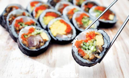한줄김밥 이미지