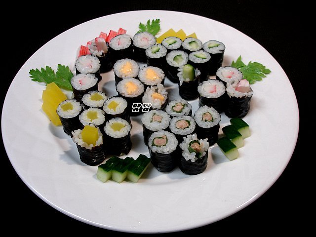 오색김밥 이미지