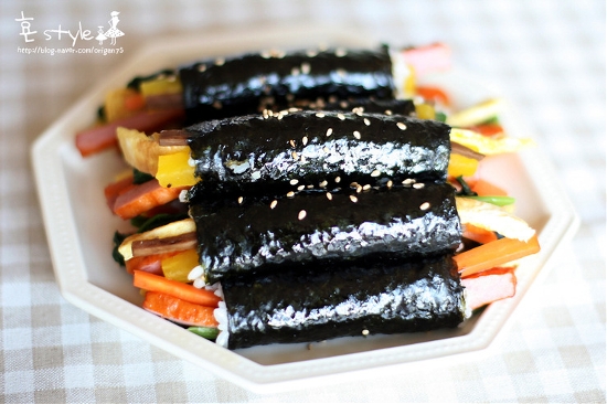 오늘;꼬마김밥 이미지