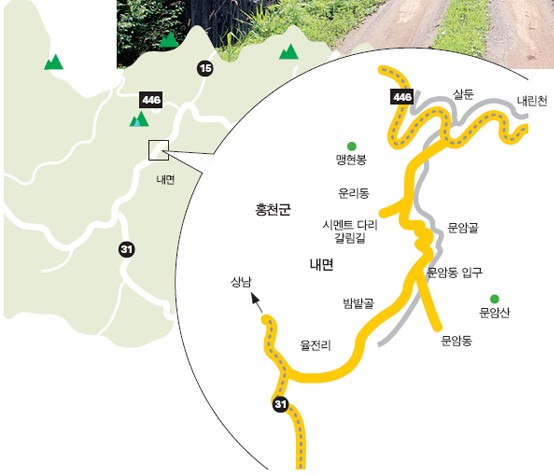내린천광고 이미지