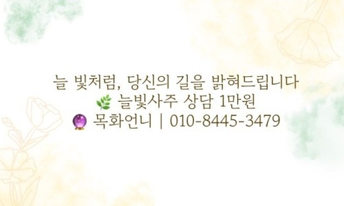 나누리사주 이미지