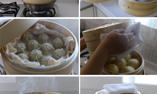 대나무찜기 이미지