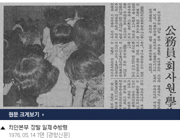 장발단속 이미지