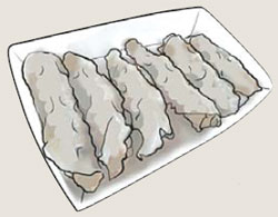 깻잎닭강정 이미지
