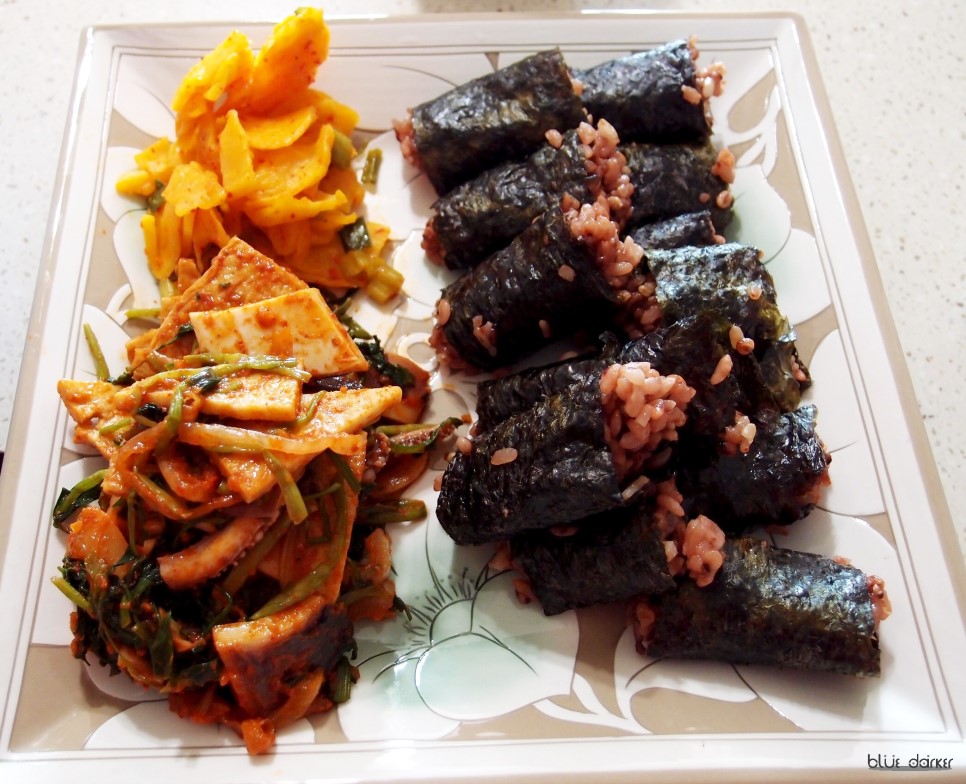 충무김밥 이미지