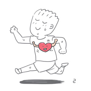 심장쿠키 이미지