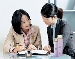 화장품방문판매 이미지