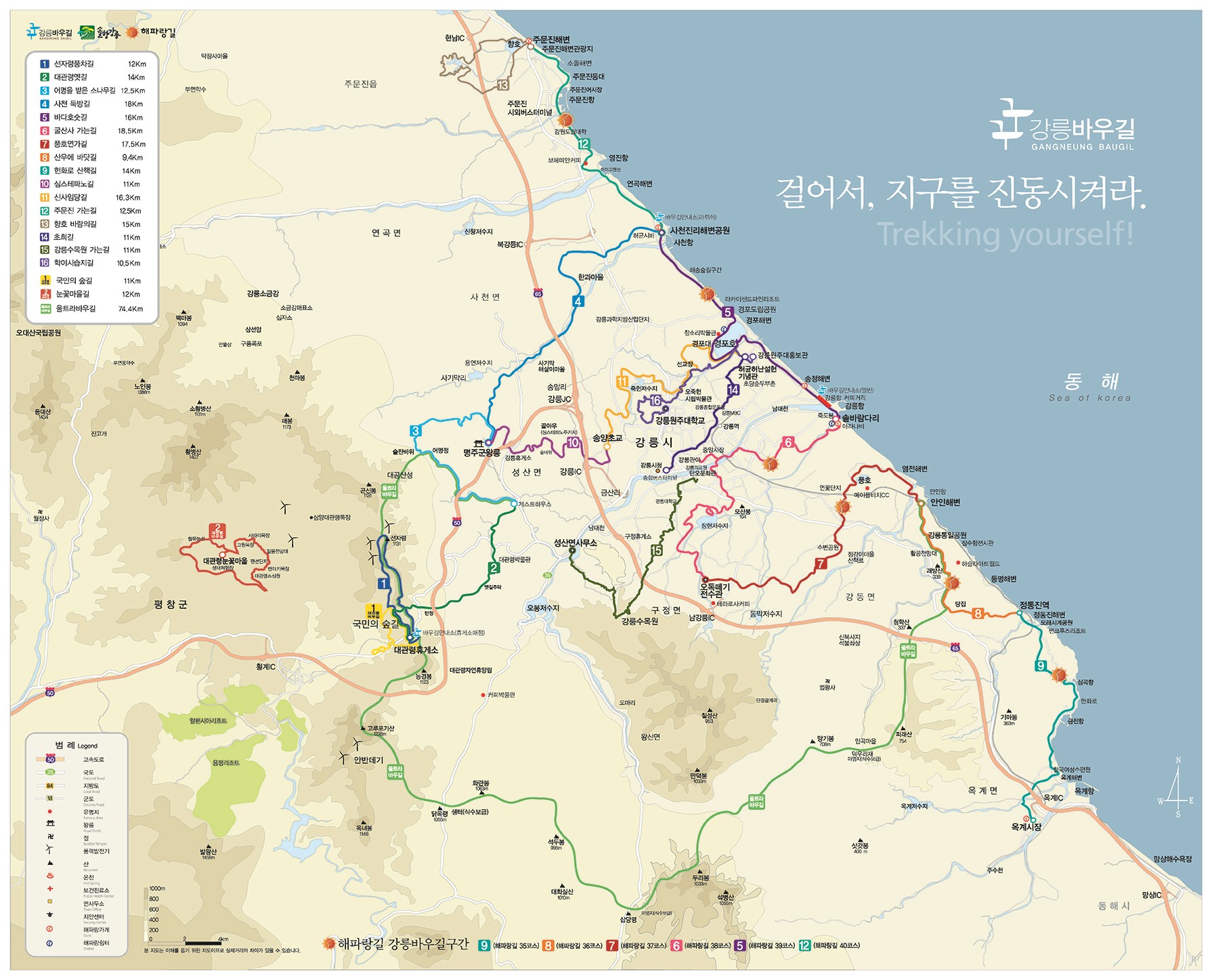 (사)강릉바우길 이미지