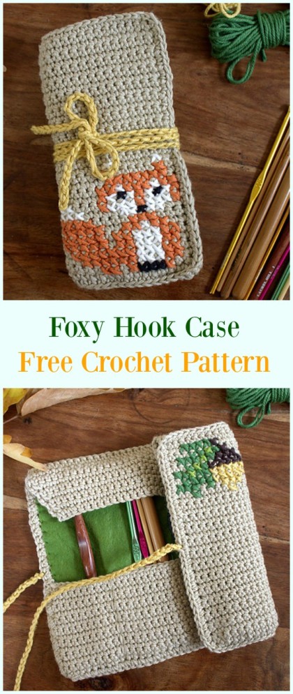 Ravelry: Leentje's Crochet Hook Case pattern by Marleen Hartog