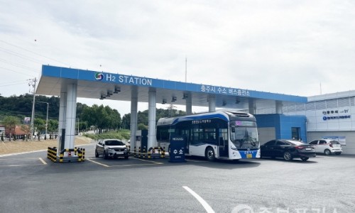 충주시수소버스충전소 이미지