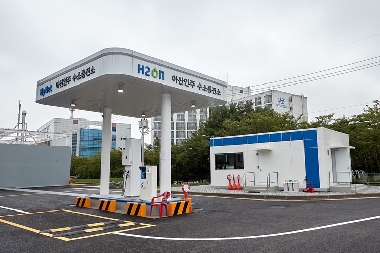 아산 초사 수소충전소 이미지