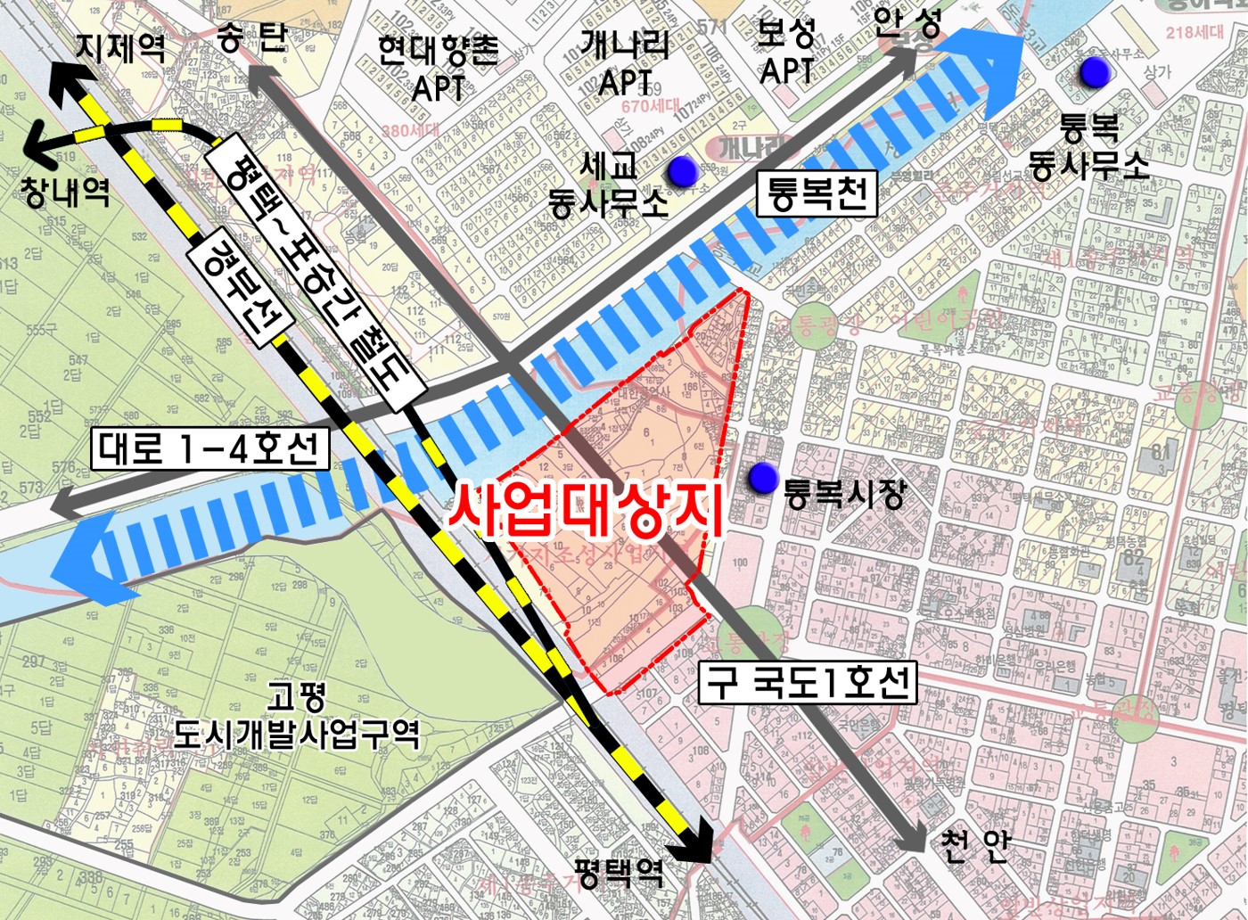신문지구 도시개발사업 이미지