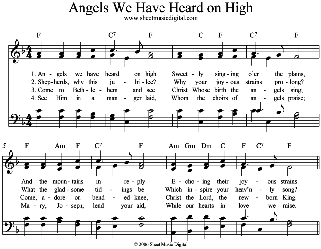 Песня слова хай. Angels we have heard on High Ноты. Ангелы, к нам весть дошла. Ангелов к нам весть дошла Ноты. Angels we have heard on High Ноты для скрипки.