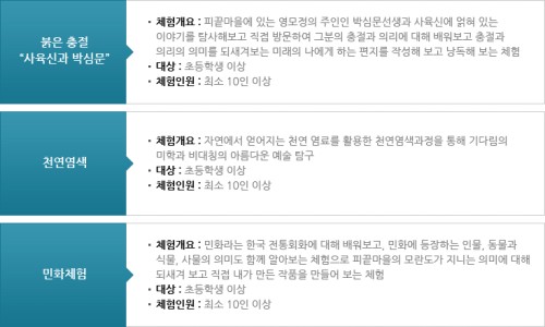 피끝마을녹색농촌체험마을 이미지