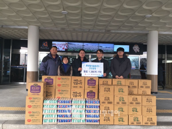 롯데칠성음료(주) 안성공장 이미지