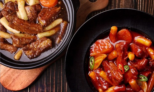 귀신떡볶이 이미지