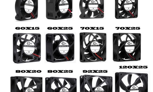 40mm 50mm 60mm 70mm 80mm 92mm 120mm DC 5V 12V 24V 축 냉각 브러시리스 모터 케이스 조용한 팬 2PIN 슬리브 베어링 - AliExpress 7