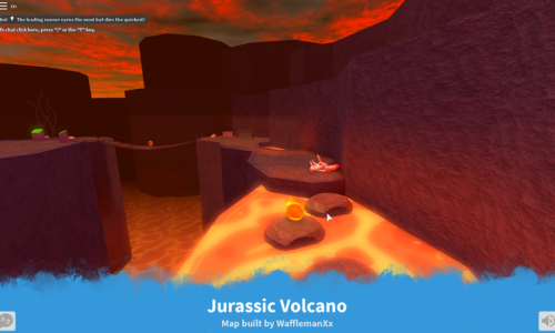 Roblox Deathrun Jurassic Volcano