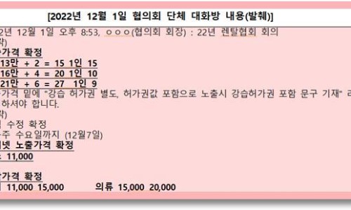 의류 대여업 이미지