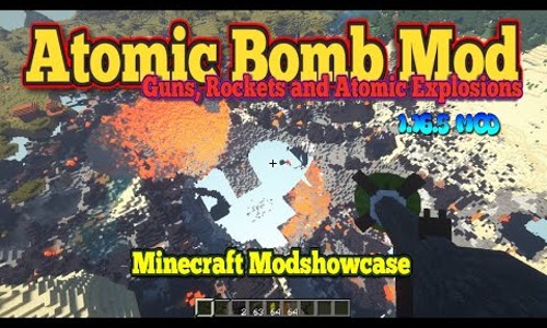 [모드][1.18.2][Forge] 총, 로켓, 원자 폭탄 모드 (Guns, Rockets and Atomic ...