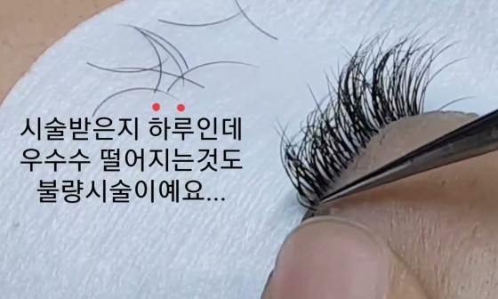 속눈썹J 이미지