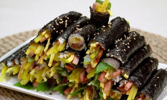 미니꼬마김밥 이미지