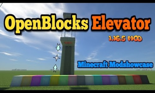 [모드][1.19.4][Forge/Fabric] 오픈블록 엘리베이터 모드 (OpenBlocks Elevator mod ...