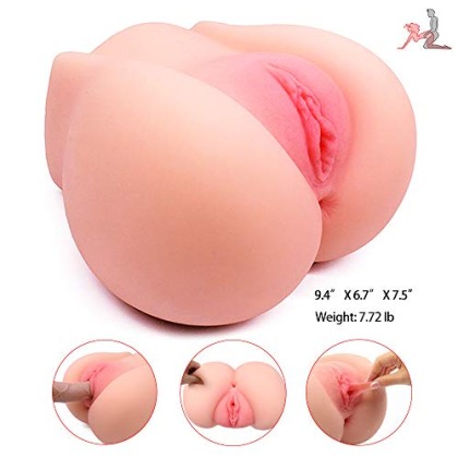 365  ! KUUVAL Male Masturbator Pussy Ass 3D Realistic Buff Anal  Stroker and Virgin Vagina Sex Toys for Male Masturbation with 2 Holes Tight  Anal Buff Masturber Toys $43.99