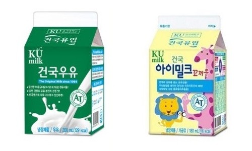건국우유 이미지