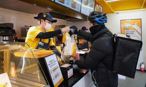 신세계푸드노브랜드버거 이미지