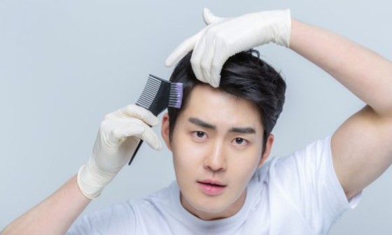 머리염색 이미지