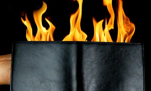 [화력최강]파이어월렛고급형_Fire Wallet High quality(지포기름별도) - 마술도구 마술용품 마술지갑