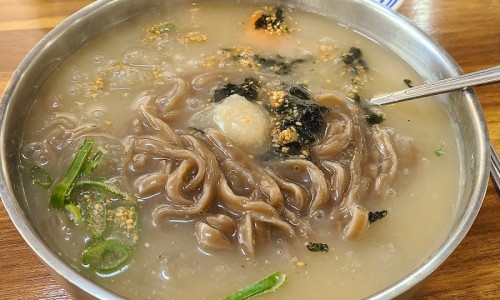 감바우옹심이 이미지
