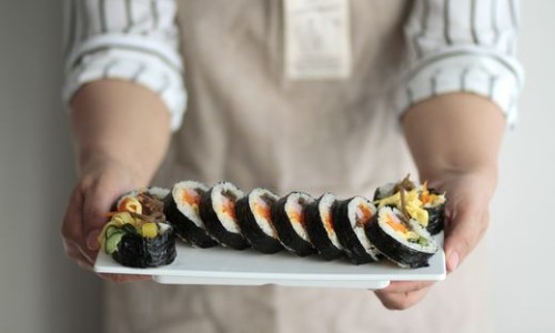 여우애김밥 이미지