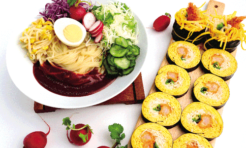 여우애김밥 이미지