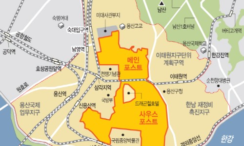 용산개발 이미지