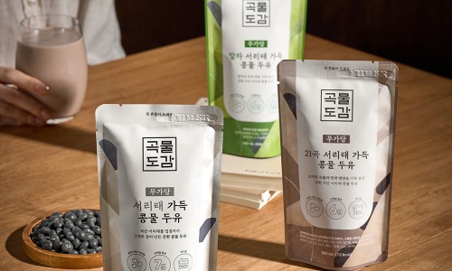 [8월 한정 타임특가] 곡물도감 무가당 검은콩 서리태 가득 콩물두유 한끼(서리태, 21곡,말차)