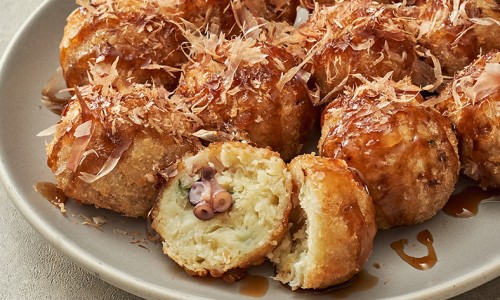 타코야키와맥주 이미지