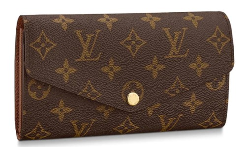 Shop Louis Vuitton Sarah wallet (M62234, M62235, M62236, M60531