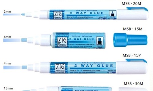  Kuretake ZIG 2 Way Glue Pen - Fine Ballpoint