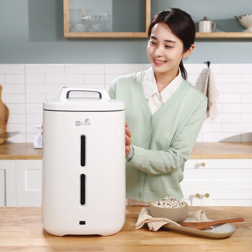 미락 진공쌀통 15kg 쌀보관함 쌀보관통 집들이선물