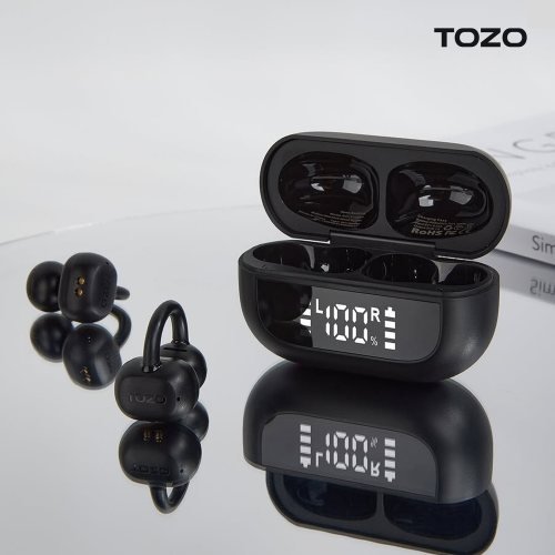 TOZO 오픈라임 AI 이어링 오픈형 블루투스 무선 이어폰 러닝 귀걸이 귀찌 T13064 상세 이미지 3