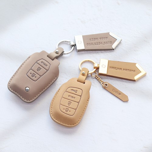 더레이즈 차 키케이스 자동차 스마트 가죽 키커버 홀더 한글 상세 이미지 2