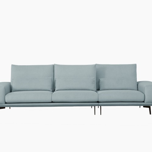 [에싸] 키보 4인 스윙기능 리브 패브릭 소파(크라비츠,카시미라 옵션) 제품 이미지