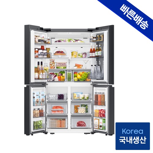 삼성 비스포크 AI 냉장고 4도어 902L RM70F90M2A 푸드쇼케이스 상세 이미지 3