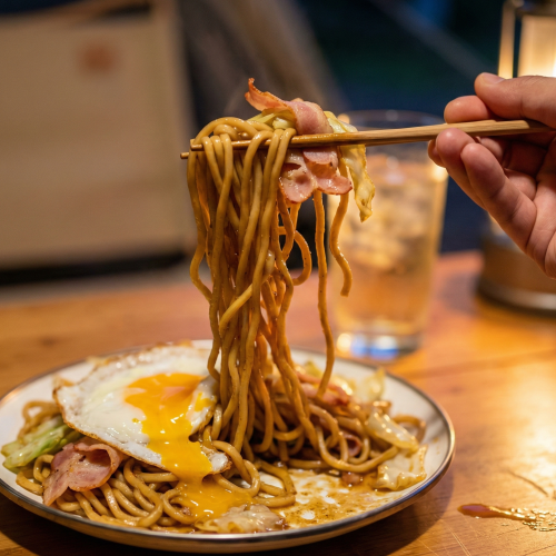 [소바 토리야] 일본인이 개발한 전통 야끼소바 814g (1인분 x 2개입) 밀키트 야키 상세 이미지 3